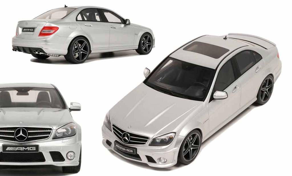 La Mercedes C 63 AMG (W204) arrivera chez GT Spirit au 1/18