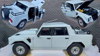 Lamborghini LM002 à l'échelle 1/18 réalisé par AUTOart