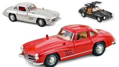 Mercedes 300 SL 1954 Norev Jet Car 1/43