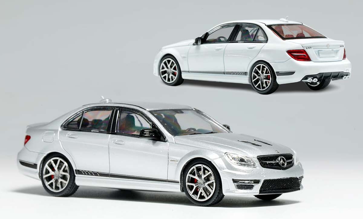 1/64 Mercedes C 63 AMG W204 King Model