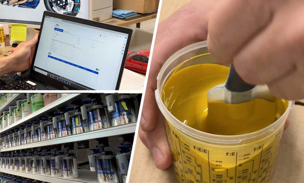 Voici comment on créé la couleur d&rsquo;une voiture miniature