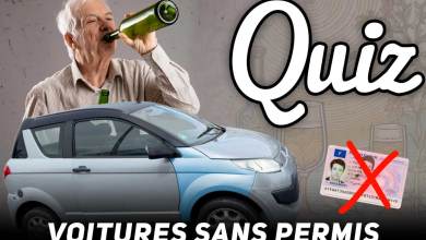 Quiz voitures sans permis