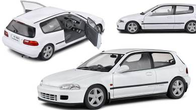 Honda Civic type EG6 miniature à l'échelle 1/18 de Solido