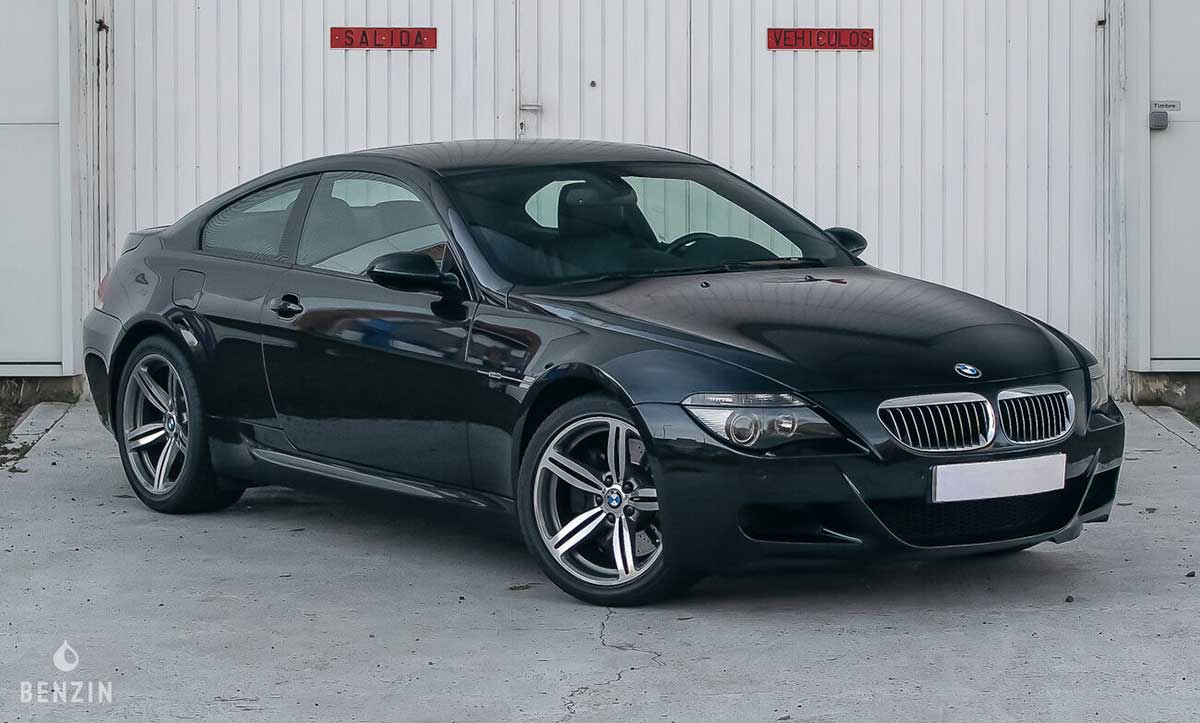 BMW M6 (E63) noire de 2007