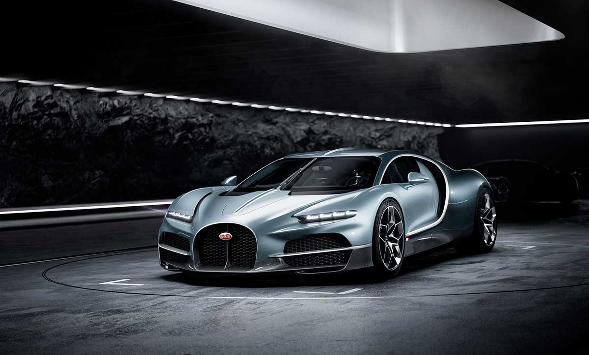 Bugatti Tourbillon V16 hybride