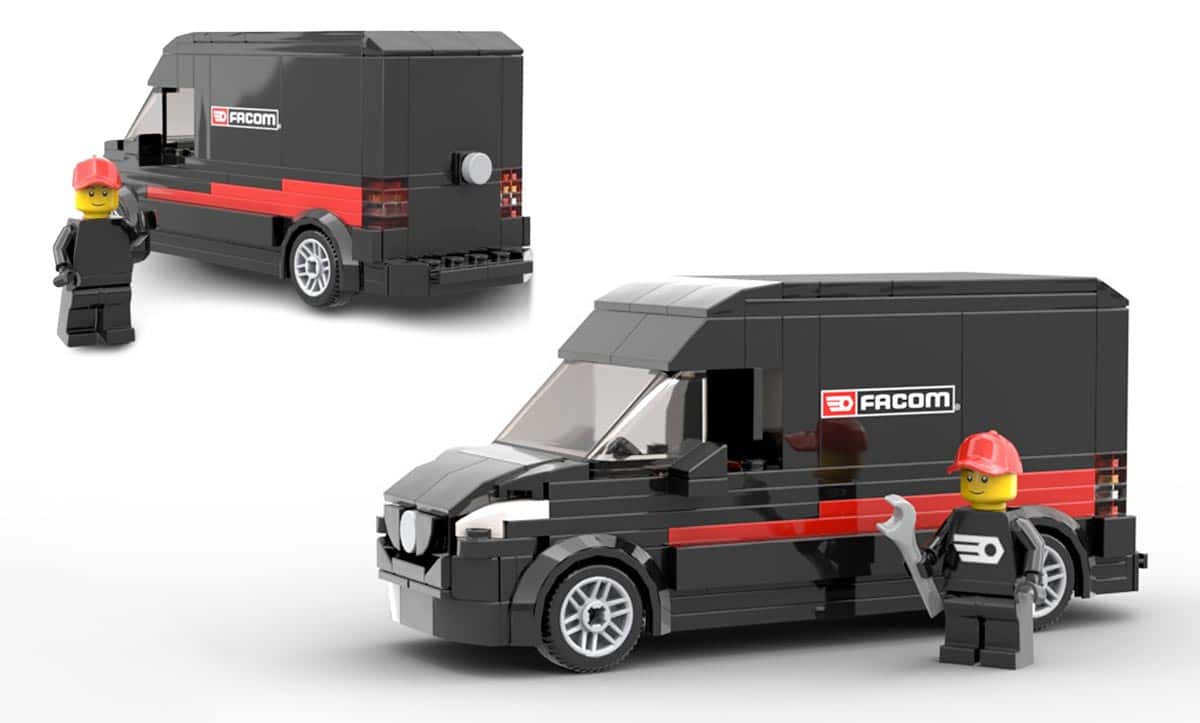 Utilitaire Facom en Lego