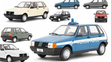 Laudoracing Fiat Uno 45 et 55S à l'échelle 1/18