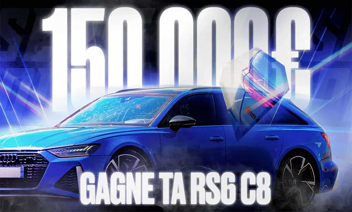 Jeu concours La Boiserie pour gagner une Audi RS 6 d'une valeur de 150 000 €