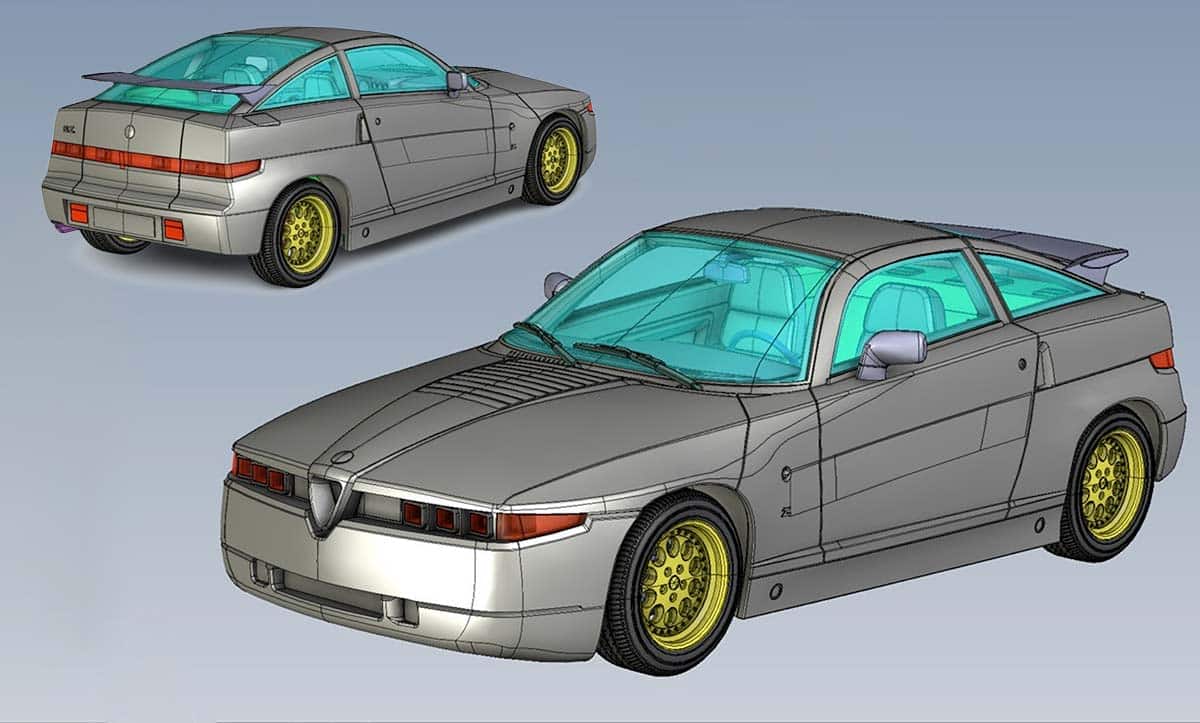 1/18 Alfa Romeo SZ Laudoracing