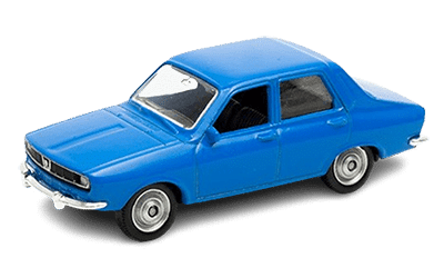 Renault 12 à l'échelle 1/64