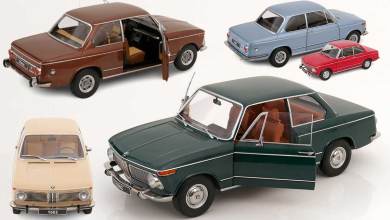 BMW Série 02 miniatures à l'échelle 1/12