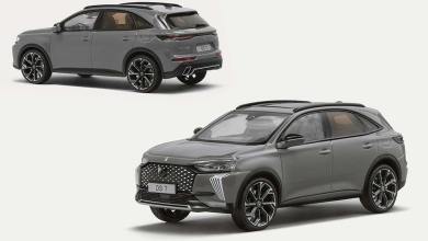 DS 7 E-Tense miniature à l'échelle 1/43