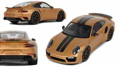 Porsche 911 (991) Turbo S Exclusive Series à l'échelle 1/18 de GT Spirit