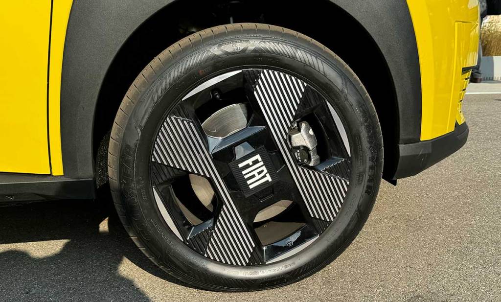 Jante 17 pouces de la Fiat Grande Panda