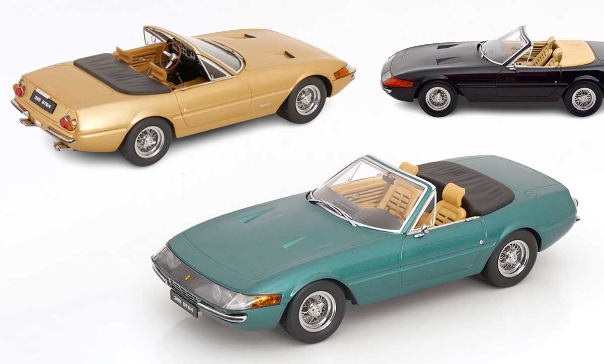 Ferrari 365 GTS à l'échelle 1/18 réalisée par KK-Scale