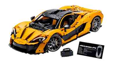 McLaren P1 de Lego Technic de couleur orange