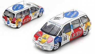 Peugeot 806 24 Heures de SPA à l'échelle 1/43
