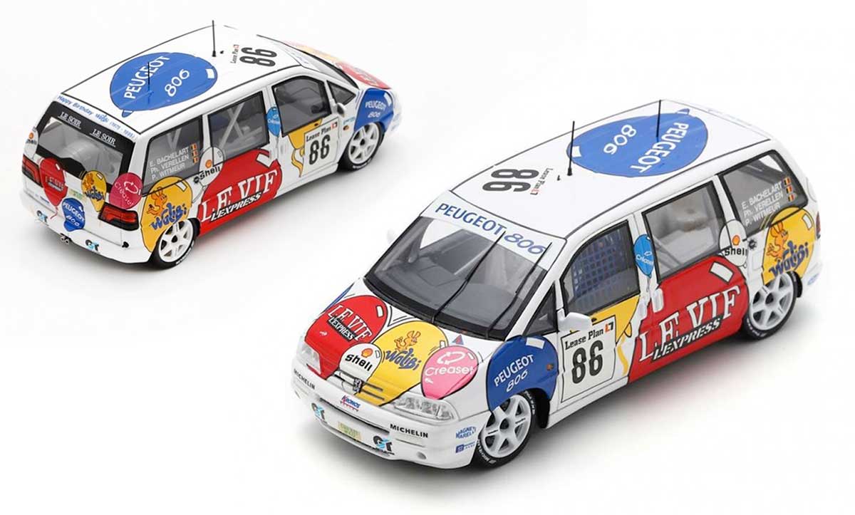 Peugeot 806 24 Heures de SPA à l'échelle 1/43