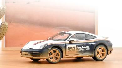 Porsche 911 Dakar de Norev à l'échelle 1/18