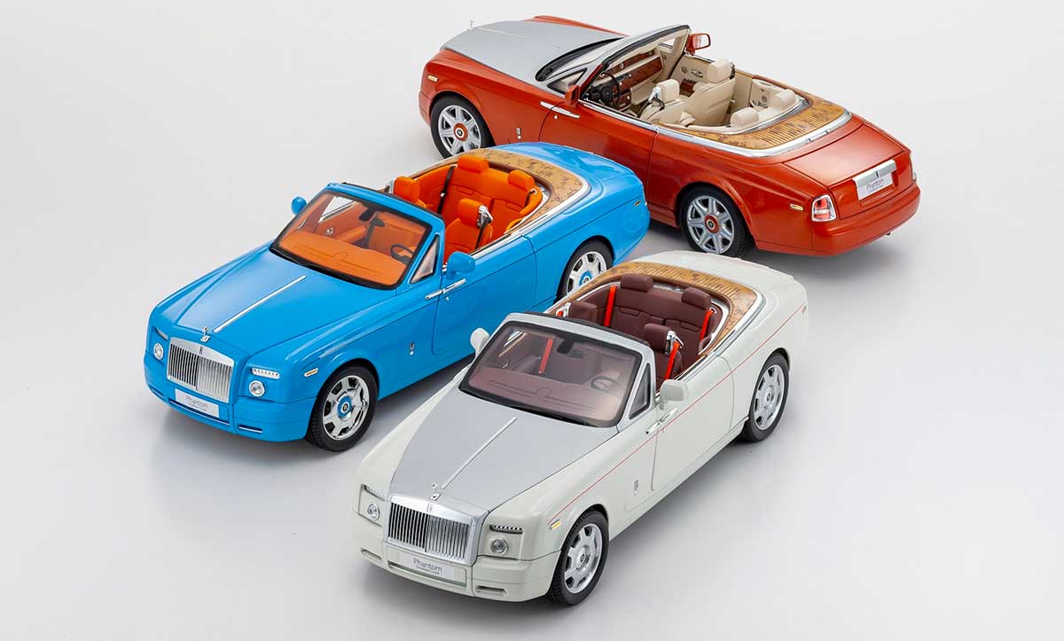 Rolls Royce Drophead Coupé de Kyosho à l'échelle 1/18
