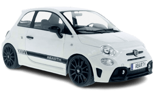 S1811301 Abarth 595 blanche