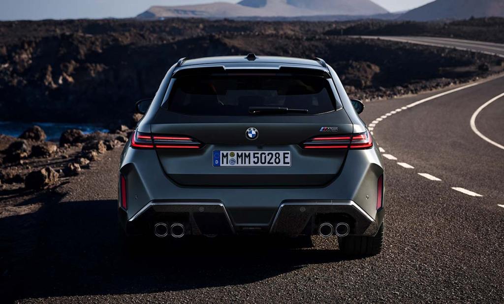 Arrière de la BMW M5 Touring de type G99