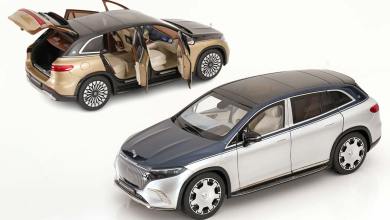 Mercedes-Maybach EQS de NZG à l'échelle 1/18