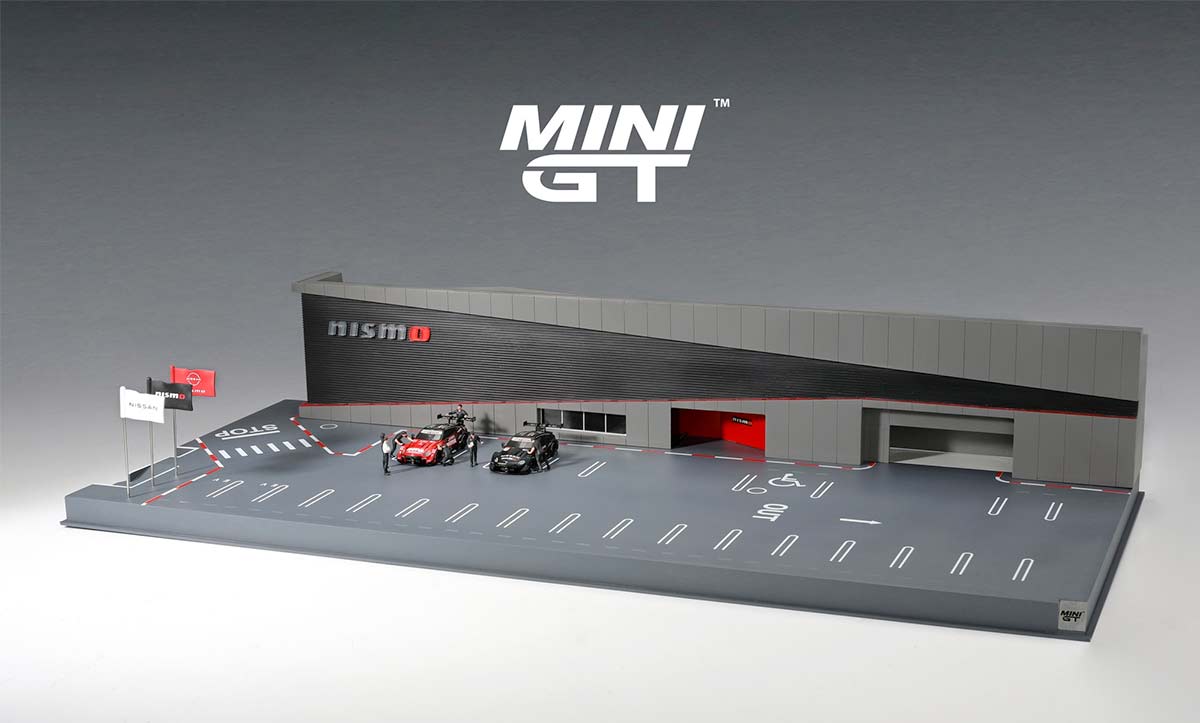 Mini GT centre Nismo à l'échelle 1/64
