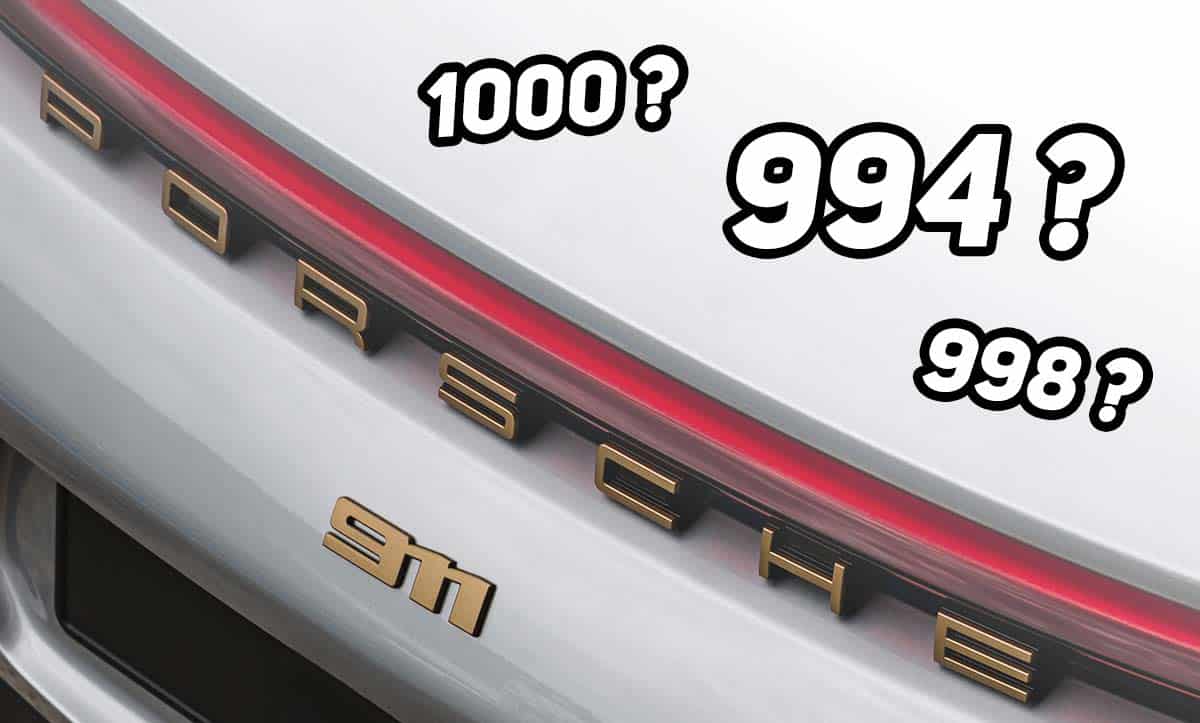 Nom de code de la future Porsche 911