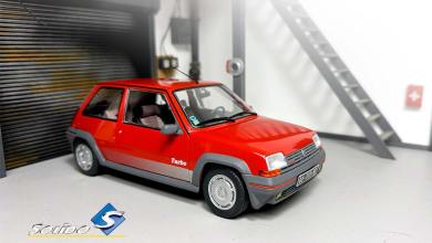 Renault 5 GT Turbo phase 1 de couleur rouge