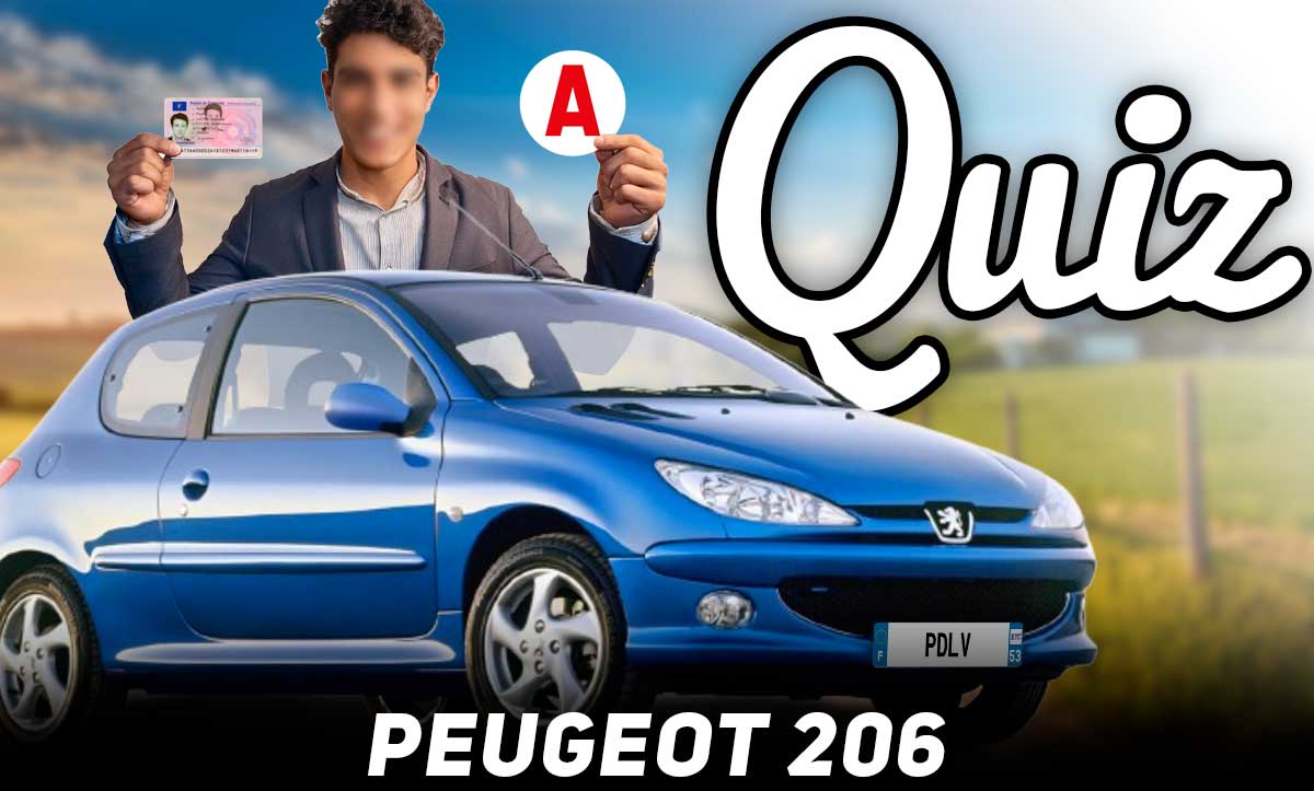 Quiz sur la Peugeot 206