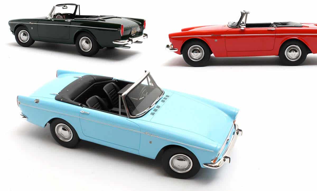 Sunbeam Tiger 260 à l'échelle 1/18