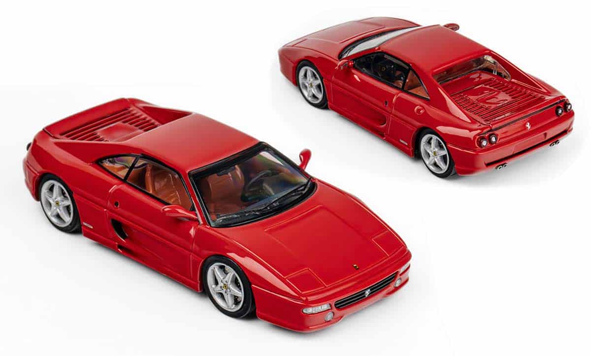 TPC Ferrari 355 Challenge 1/64 de couleur rouge