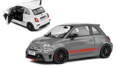 Abarth 595 et 695 de Solido à l'échelle 1/18