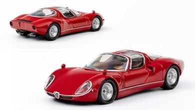 Alfa Romeo 33 Stradale à l'échelle 1/64 de TPC