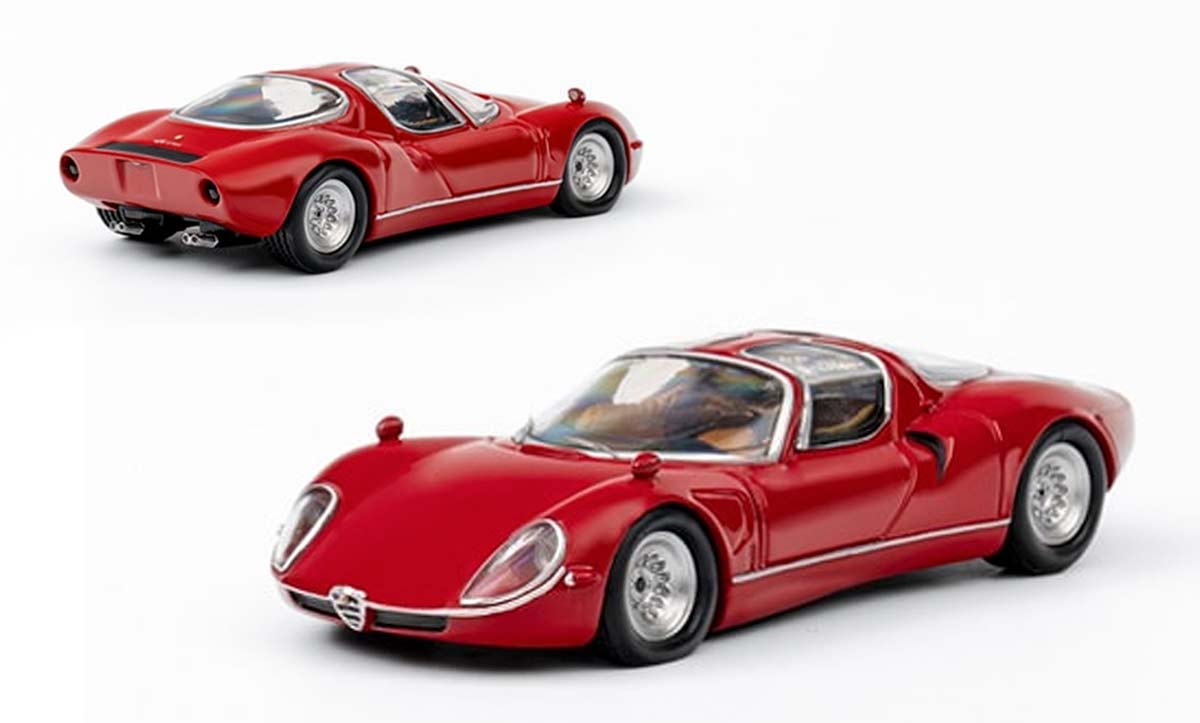 Alfa Romeo 33 Stradale à l'échelle 1/64 de TPC