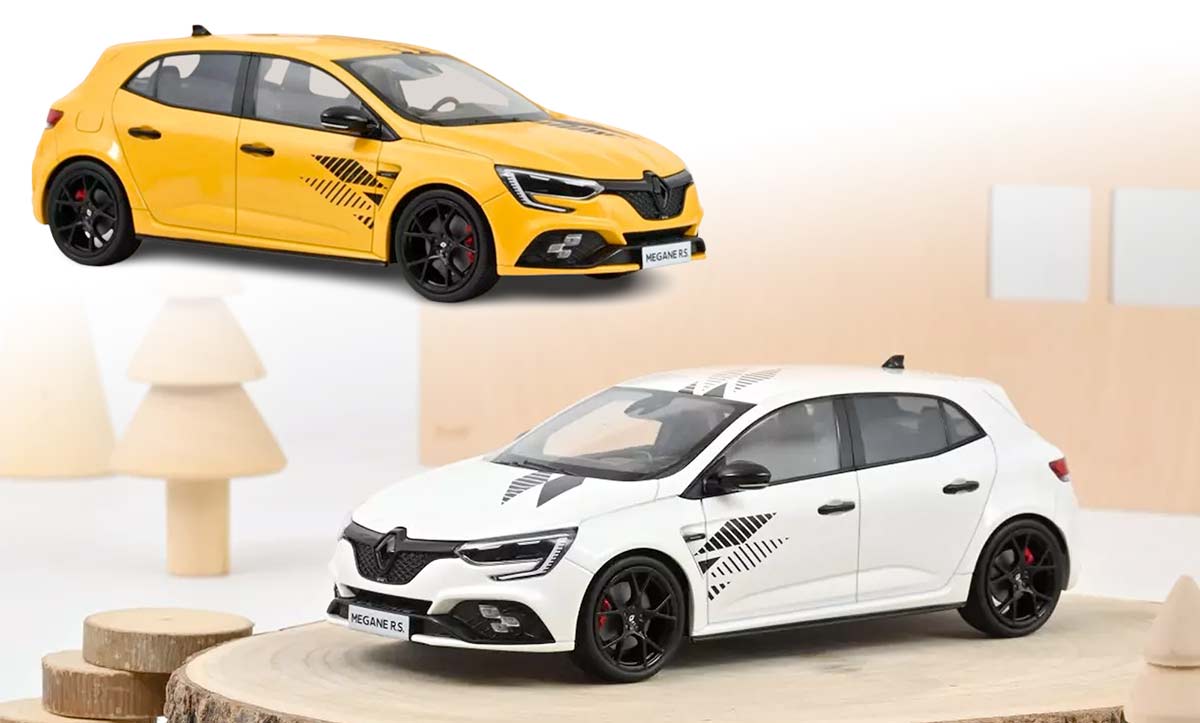 Renault Mégane 4 RS Ultime de Norev à l'échelle 1/18