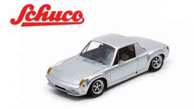 Schuco Porsche 916 à l'échelle 1/18, de couleur grise