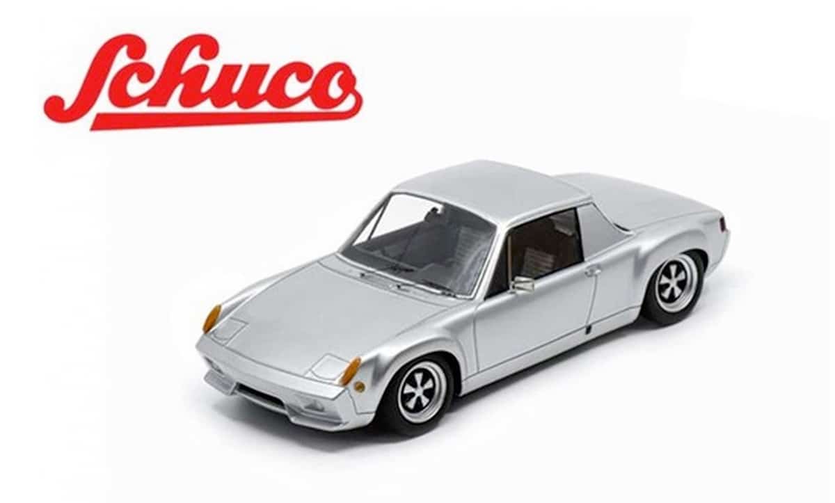 Schuco Porsche 916 à l'échelle 1/18, de couleur grise