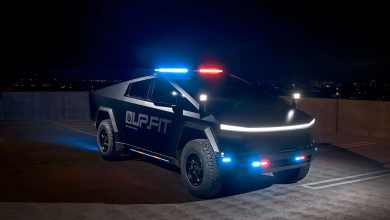 Tesla Cybertruck Police