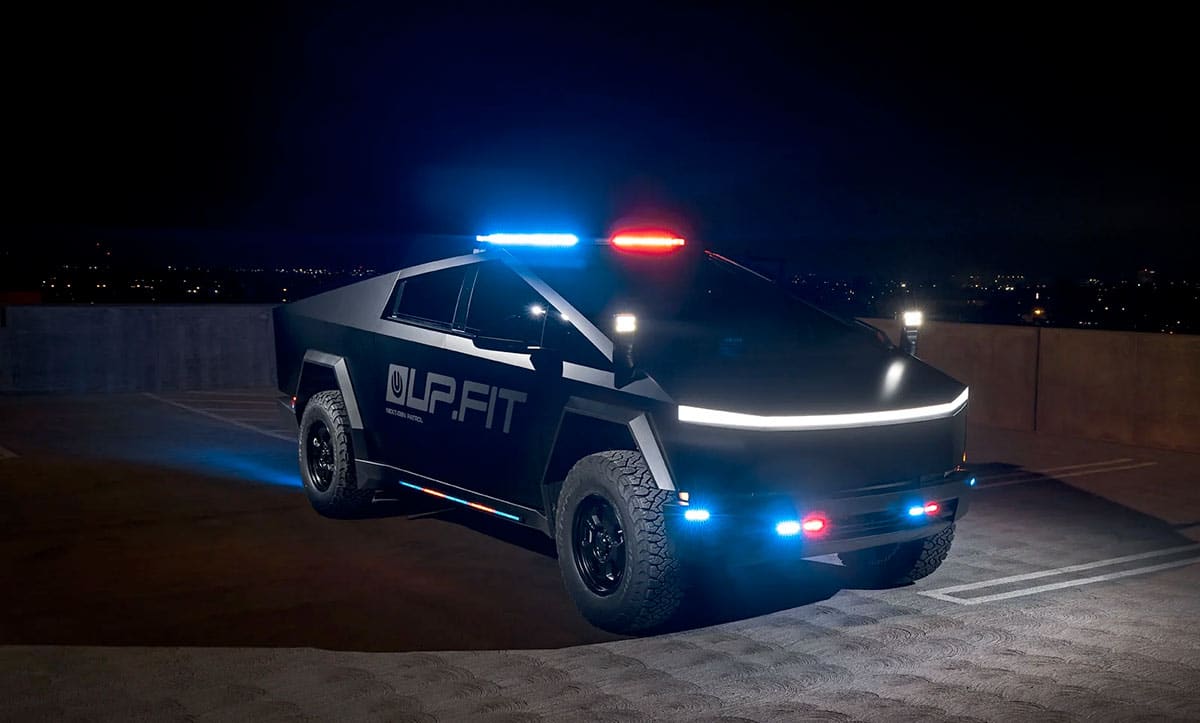 Tesla Cybertruck Police