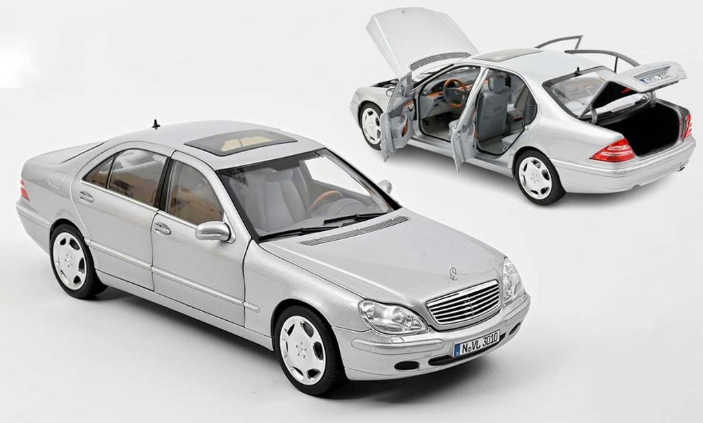 La Mercedes Classe S (W220) de Norev 1/18 en promotion