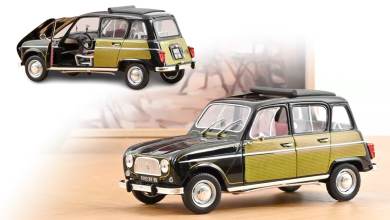 Renault 4 Parisienne de Norev à l'échelle 1/18
