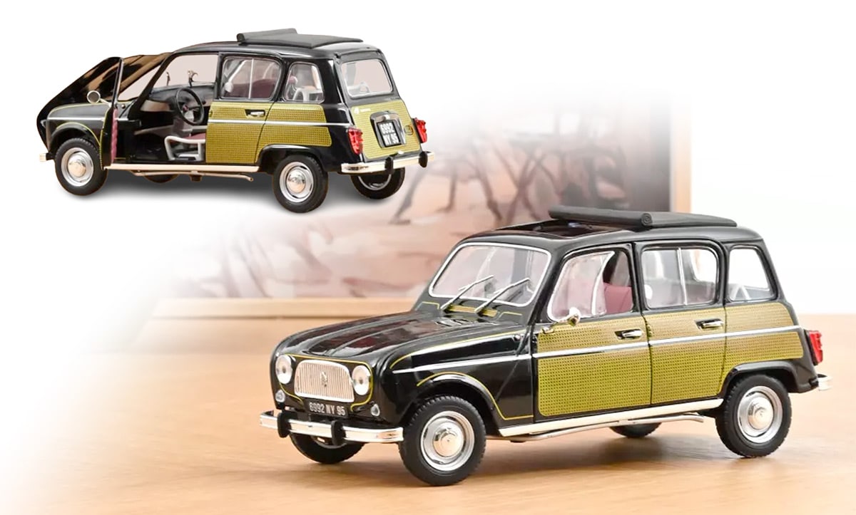 Renault 4 Parisienne de Norev à l'échelle 1/18