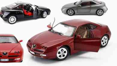 Alfa Romeo GTV 2.0 V6 à l'échelle 1/18 disponible en 4 couleurs