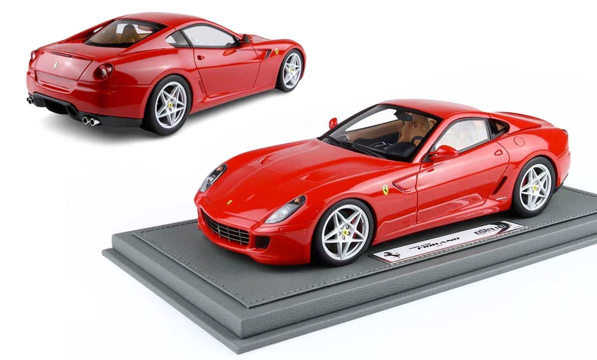 Ferrari 599 GTB Fiorano de BBR Models à l'échelle 1/18
