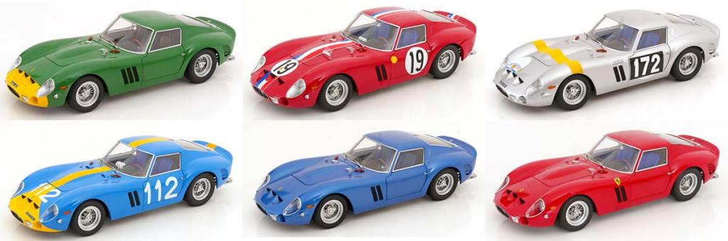 Ferrari 250 Gto Tour De France 1962 Kkscale Miniatura 1/18