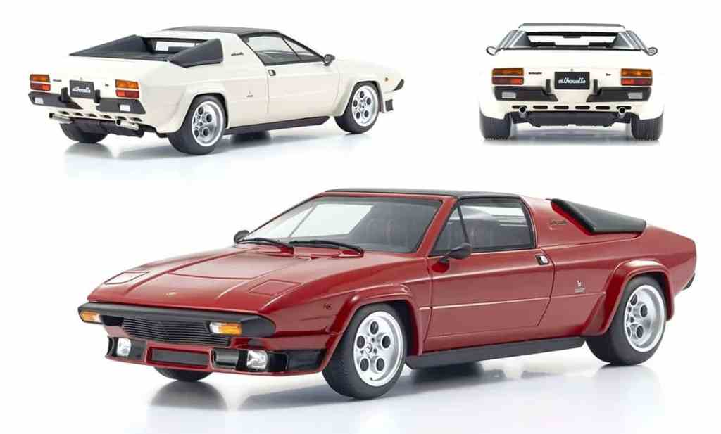 La Lamborghini Silhouette annoncée chez Kyosho au 1/18