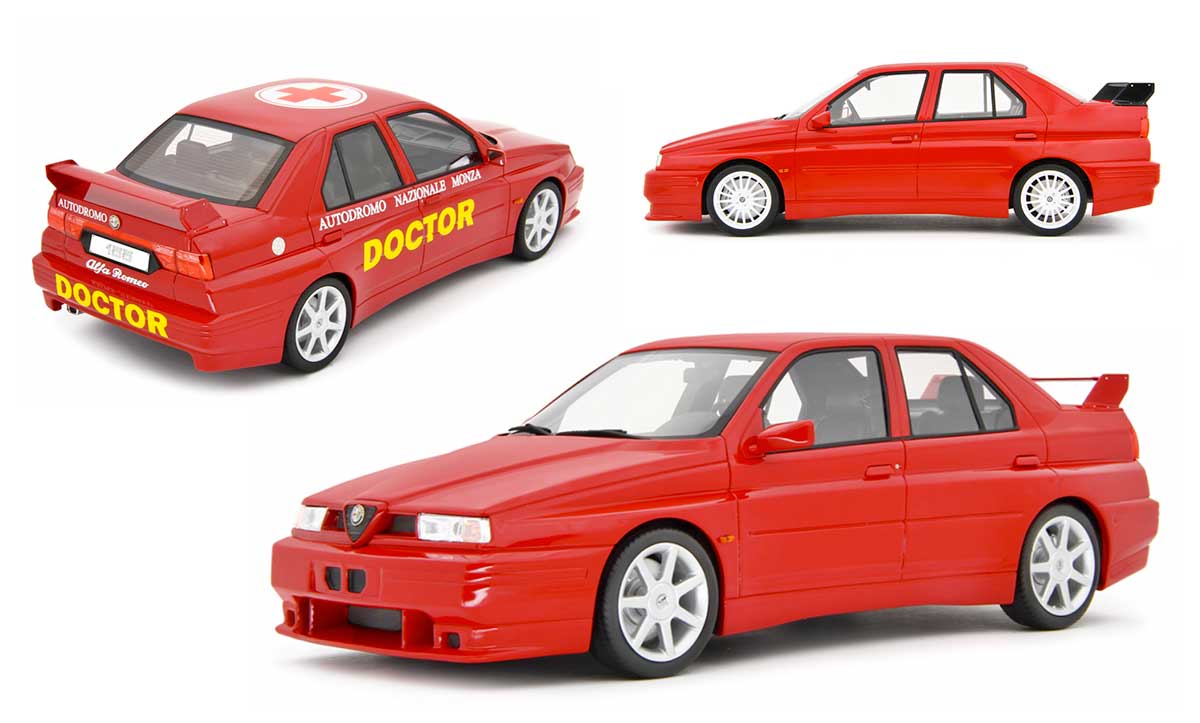 Alfa Romeo 155 GTA à l'échelle 1/18 du fabricant Laudoracing Model