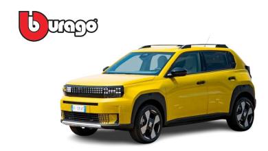 Fiat Grande Panda à l'échelle 1/43 de Bburago